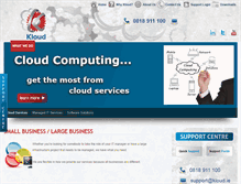 Tablet Screenshot of kloud.ie